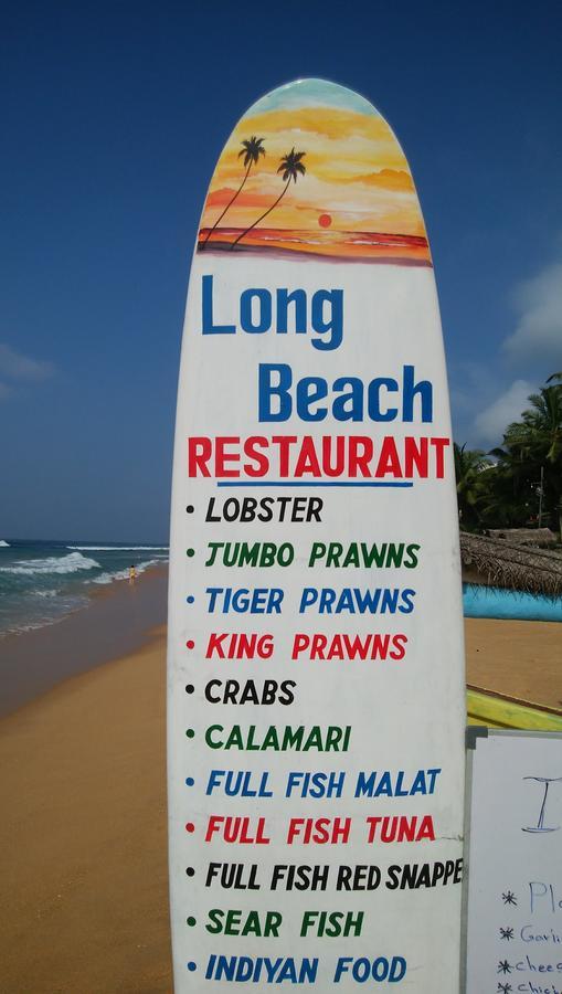 Long Beach Guest House Hikkaduwa Exterior foto
